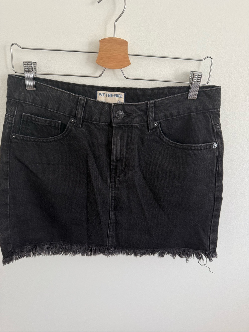 Free People Denim Skirt